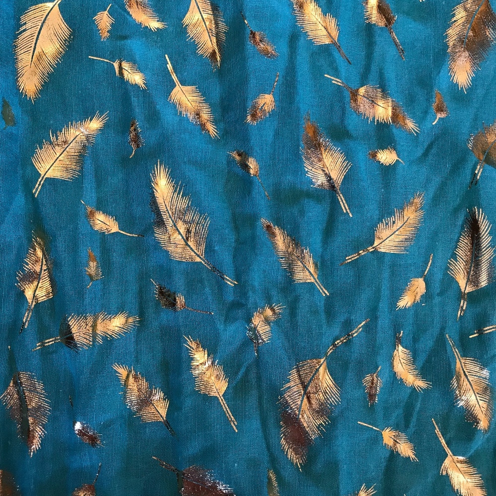 Gold Embellished Scarves- Set of 3